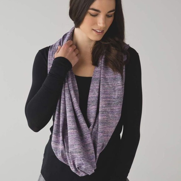 Lululemon Vinyasa Scarf Space Dye Camo Violet